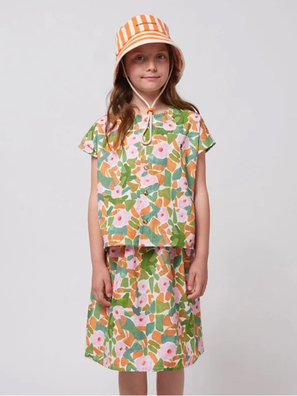Bobo Choses Floral All-Over Woven Shirt